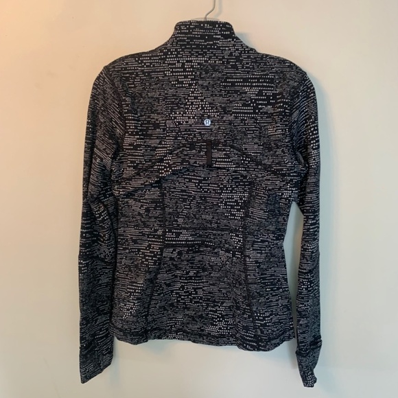Lululemon Define Jacket Luxtreme Digital Rain Jacquard Black White 8 - Picture 5 of 13